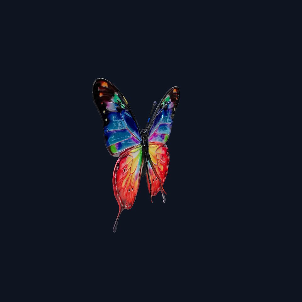 Vibrant Butterfly D Model Pack